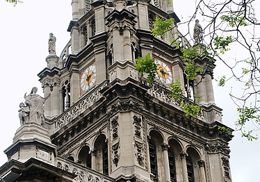 Detail of the bell tower