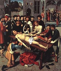 «Կամբիզ թագավորը և Սիզամն դատավորը», ֆրագմենտ, Ժերար Դավիդ, 1498