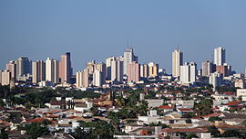 Skyline de Presidente Prudente.