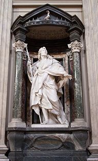 Апостол Иаков Старший. 1708—1718. Базилика Сан-Джованни-ин-Латерано, Рим