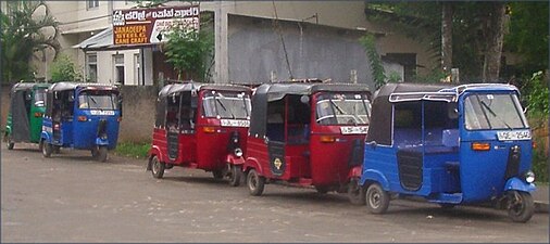 Scootertaxi's, Sri Lanka
