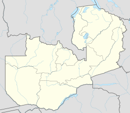 Mappa di localizzazione: Zambia