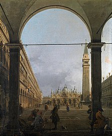 La place Saint-Marc, vers 1758 National Gallery[9]