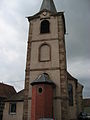 Wolxheimer Kirche St.Etienne mit Callinet-Orgel