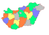 Map of Hungary