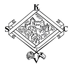 Die Kösener Raute, das Symbol des Kösener Senioren-Convents-Verbandes.