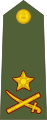 Major general (Hindi: मेजर - जनरल, romanized: mejar - janaral) (Indian Army)[32]