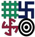 Various Romanian fascist symbols