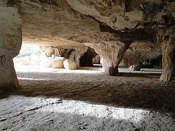 Inside of Sangtarashan cave
