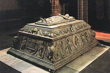 Sepulcro del príncipe Juan, de Domenico Fancelli.