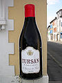 Publicité murale pour le vin de Tursan