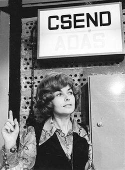 Az MTV stúdiójában, 1970-ben