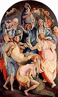 El Descendimiento de la cruz, de Pontormo, 1528.