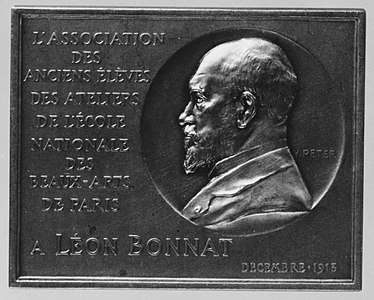 Léon Bonnat (1913), bronze, New York, Metropolitan Museum of Art.