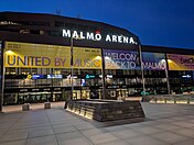 A Malmö Arena a 2013-as és 2024-es Eurovíziós Dalfesztivál helyszíne
