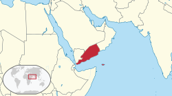 Ємен: історичні кордони на карті