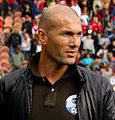 Il calciatore Zinédine Zidane.