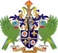 Coat of arms سنت لوسیا