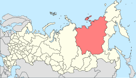 Localisation de République de Sakha