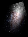 Mosaik hochaufgelöster Aufnahmen des Hubble-Weltraumteleskops
