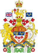 Королевский герб в Канаде