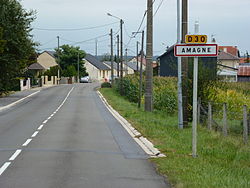 Skyline of Amagne