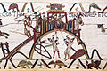 Da Teppich vo Bayeux (Tapisserie de Bayeux,) da Kaumpf um a Mottn