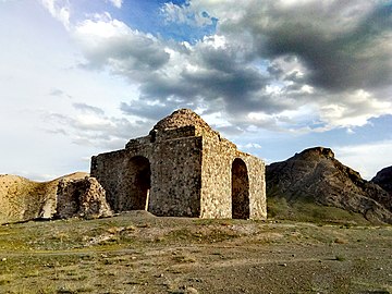 Ruins of the Baze Hoor Zoroastrian temple, Iran