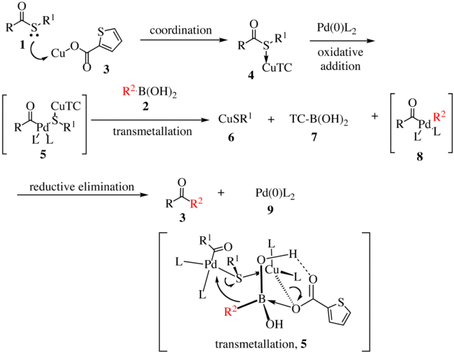 The Liebeskind–Srogl coupling mechanism