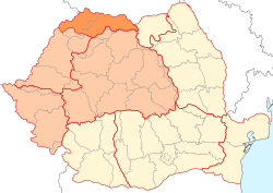 De regio Maramureș in Roemenië