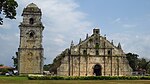 Biserica Sfântul Augustin (Paoay, Luzon, Filipine), începută în 1694[95]