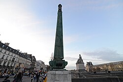 Réverbère du pont du Carrousel.