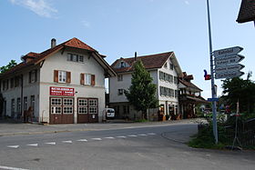 Dorfzentrum von Kallnach