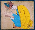একটি পার্সিয়ান ক্ষুদ্র চিত্রে শাহ আবুল মা'আলি - একজন পণ্ডিত