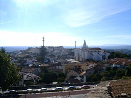 Panoramavy över Abrantes