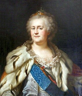 Catherine II of Russia (circa 1791), Łazienki Palace