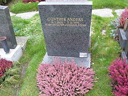 Hrob Günthera Anderse ve Vídni