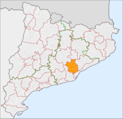 Location of Vallès Occidental