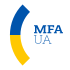 Emblem des Außenministeriums der Ukraine