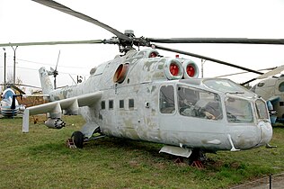 Мі-24А в Державному музеї авіації України, Київ.