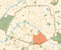 13. arrondissementin Paris'teki konumu