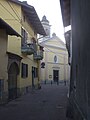 Straatje in Salerano Canavese
