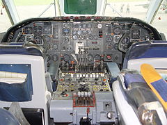 Vickers VC10 kokpit