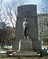 Joseph-Émile Brunet's Sir Wilfrid Laurier (1953) in Square Dorchester Montreal, Quebec