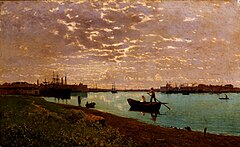ジュデッカ運河の朝(1881)