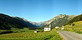 Gschnitztal Blick Richtung Westen, ~1 km vor Trins