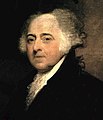 John Adams (1735-1826), deuxième président.