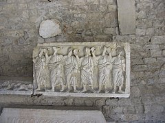 Sarcophage aux apôtres.