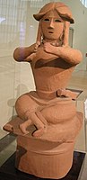 Figurina haniwa (sieglu VI).