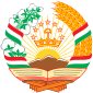 Ҷумҳурии Тоҷикистон Ġumħurii Toġikiston – Emblema